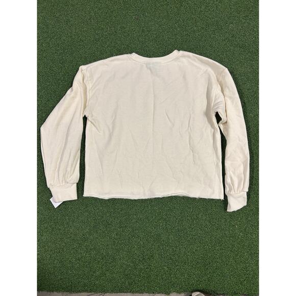 Disney Moana 2 Sweatshirt Girls XLarge (14) Crewneck Floral Graphic Long Sleeve - Picture 3 of 6